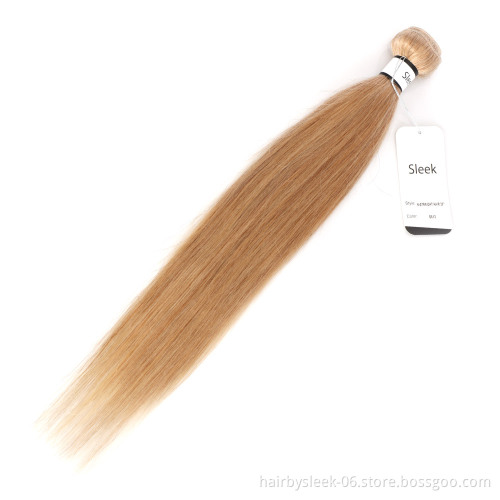 Magic 613 blonde straight hair 16 to 24inches  Mink Cuticle Aligned Virgin Human Brazilian Hair Bundles 100% human hair
